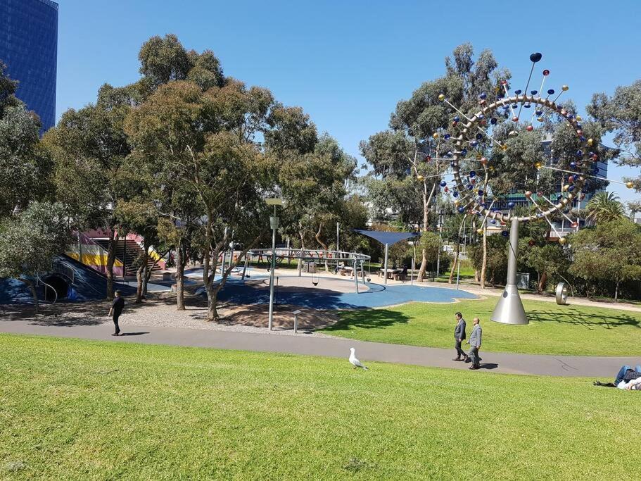Melbourne Docklands Riverside Views Dış mekan fotoğraf