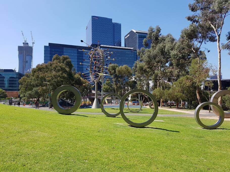 Melbourne Docklands Riverside Views Dış mekan fotoğraf