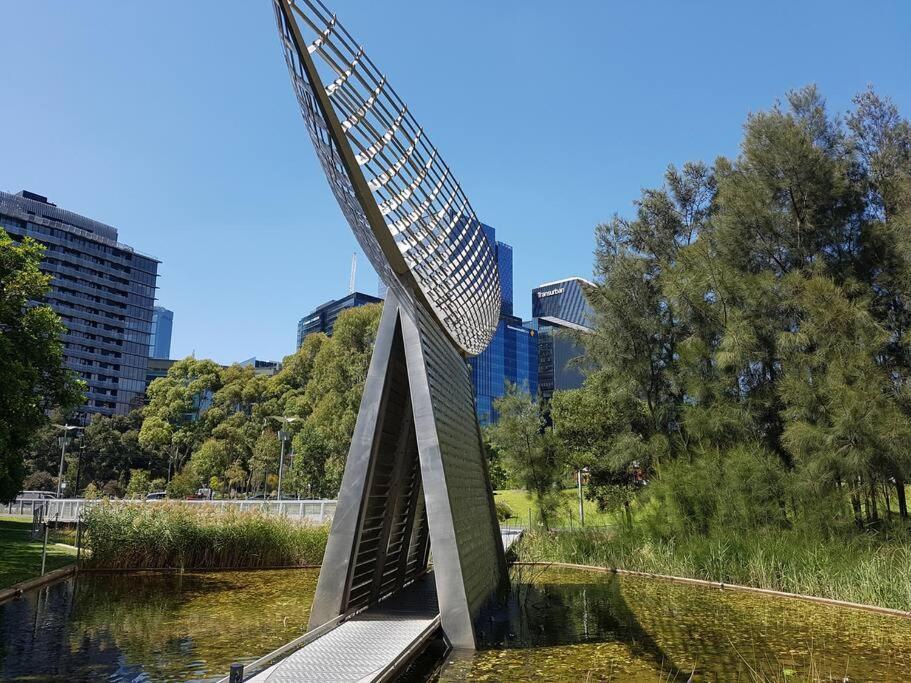 Melbourne Docklands Riverside Views Dış mekan fotoğraf