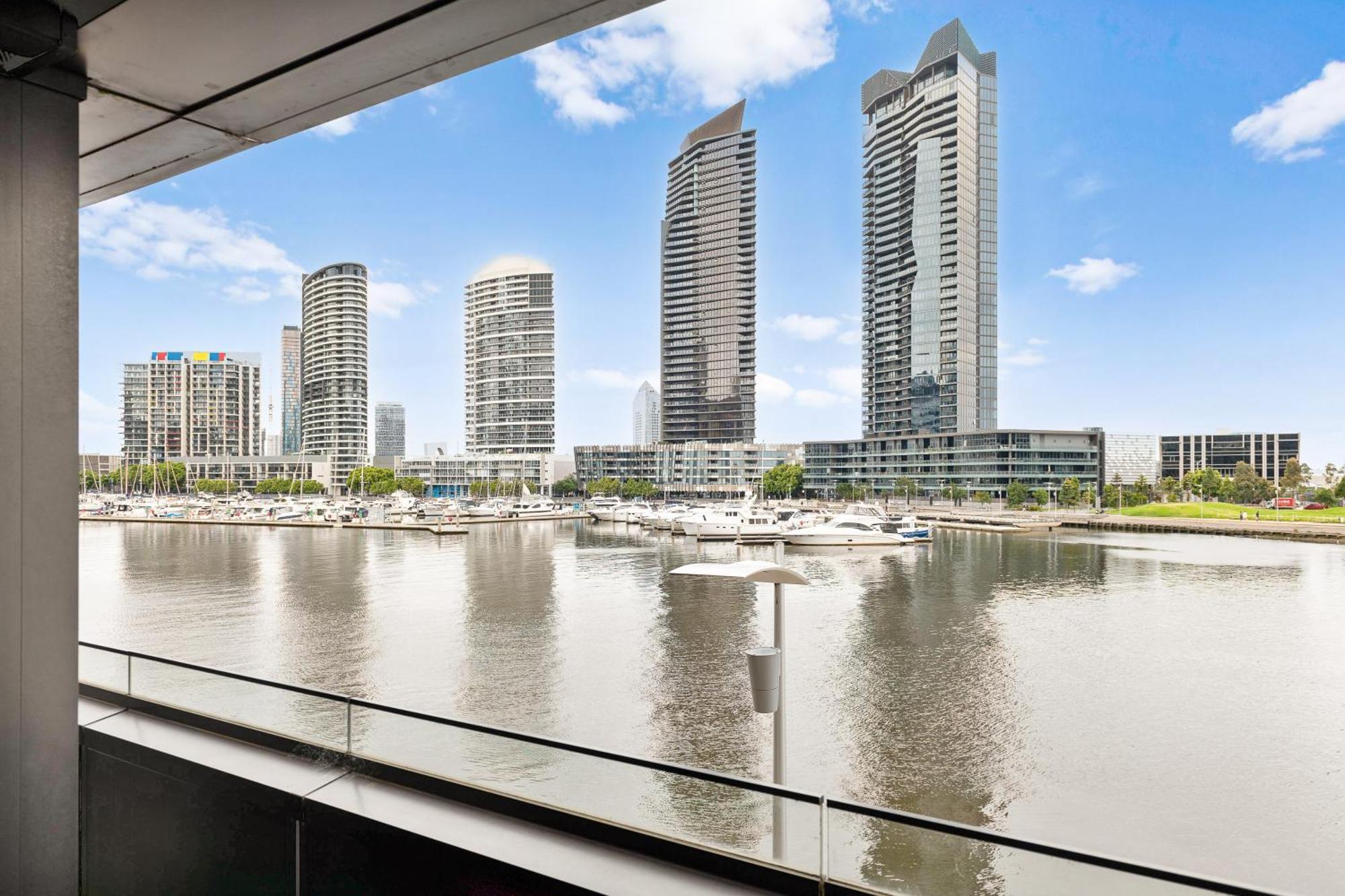 Melbourne Docklands Riverside Views Dış mekan fotoğraf