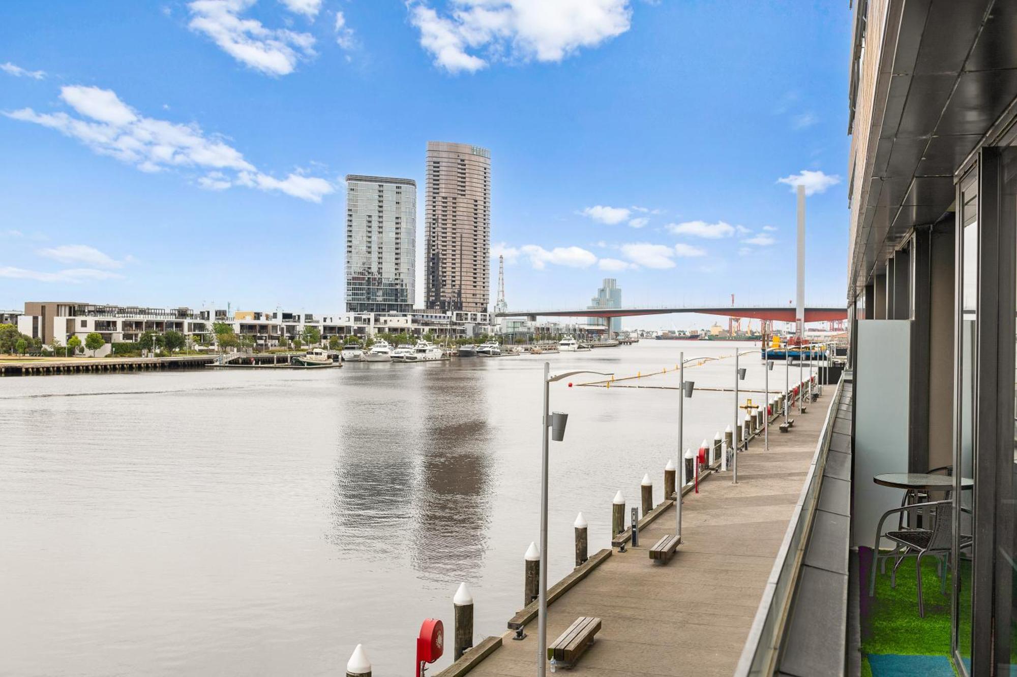 Melbourne Docklands Riverside Views Dış mekan fotoğraf
