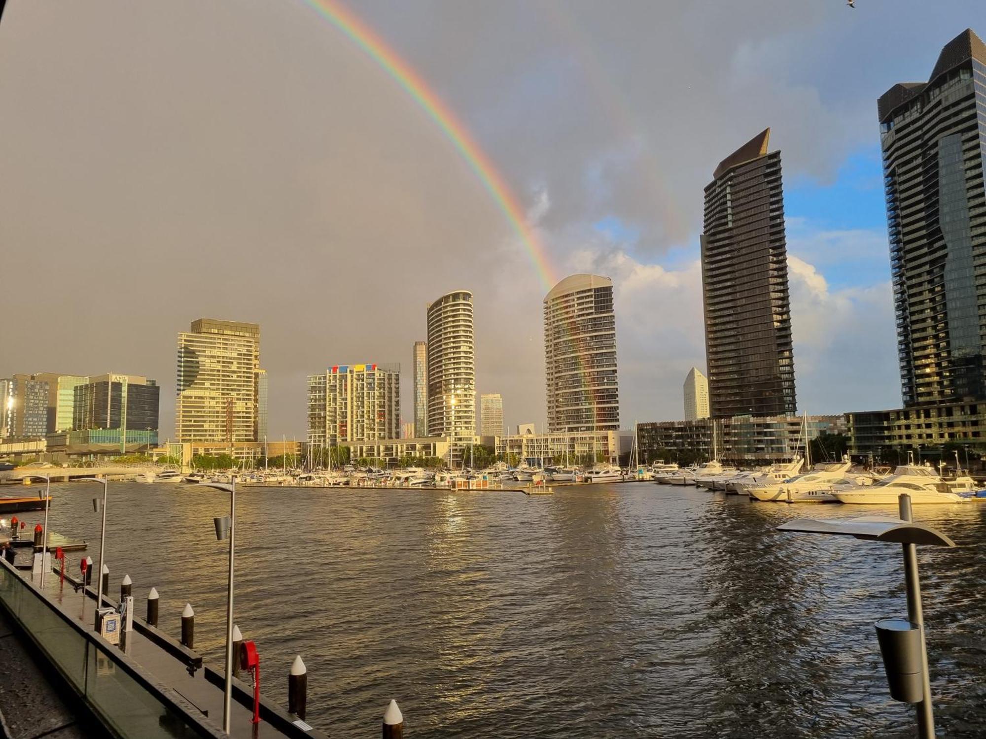 Melbourne Docklands Riverside Views Dış mekan fotoğraf